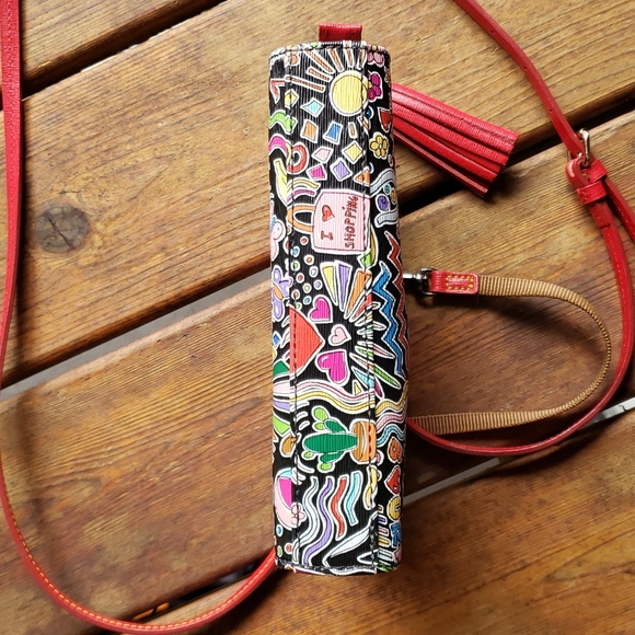 DOONEY & BOURKE Whimsey Crossbody Tassel Handbag - Picture 4 of 12